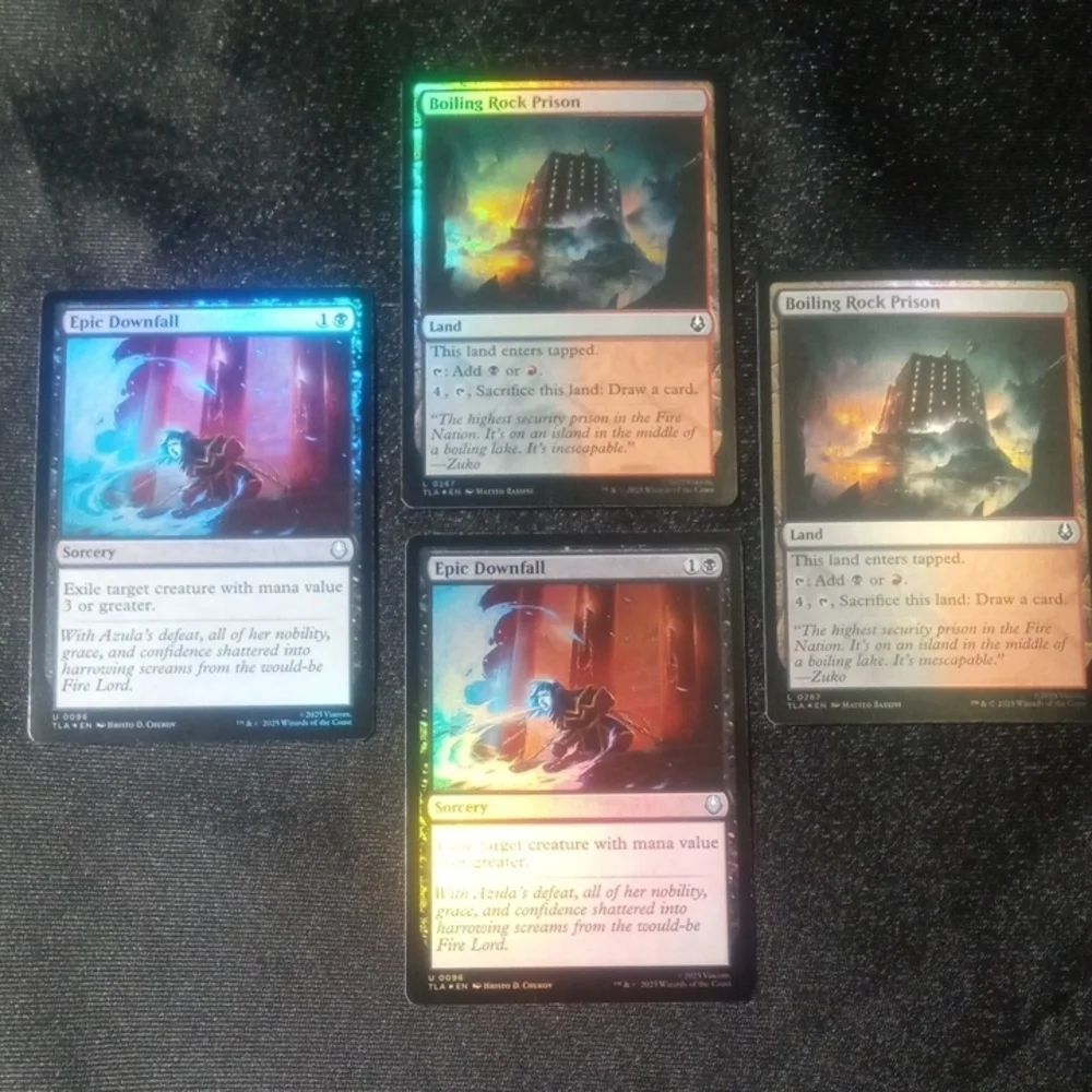 MTG Azula Fire Nation Set - 2x Mythics + Foil Lands TLE 2026 ~ 25 Cards